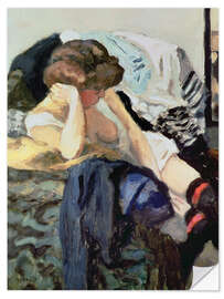 Naklejka na ścianę The Red Suspenders - Pierre Bonnard