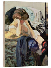 Quadro de madeira The Red Suspenders - Pierre Bonnard