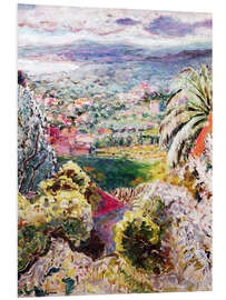 Hartschaumbild Bucht von Cannes, 1937