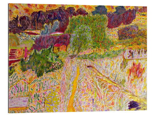 Stampa su plexi-alluminio View from the Artist's Studio, Le Cannet, 1945