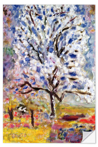 Selvklæbende plakat The Blossoming Almond Tree, 1947