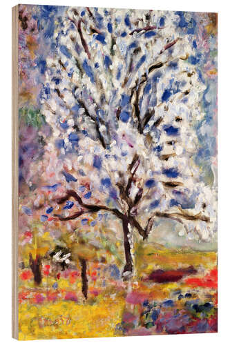 Wood print The Blossoming Almond Tree, 1947