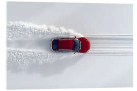 Akrylbilde Test drive in the icy north - Peter Roder