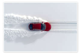 Veggbilde Test drive in the icy north - Peter Roder