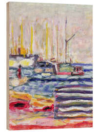 Cuadro de madera A port in Normandy, 1930 - Pierre Bonnard