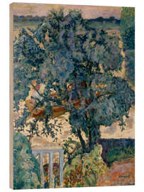 Wood print Tree by the River, 1909 - Pierre Bonnard