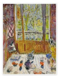 Veggbilde The Breakfast Room, 1930 - Pierre Bonnard