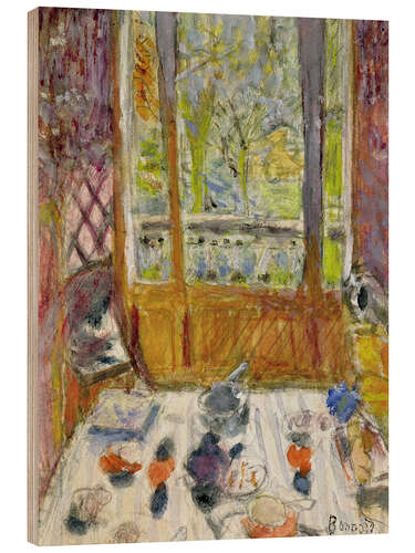 Trätavla The Breakfast Room, 1930