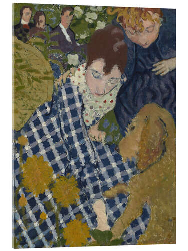 Acrylic print Women with Dog, 1891