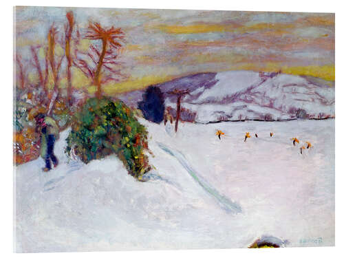 Acrylic print The Snow at Dauphine, 1910