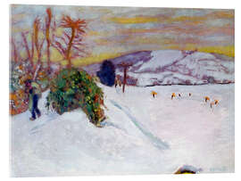 Quadro em acrílico The Snow at Dauphine, 1910 - Pierre Bonnard