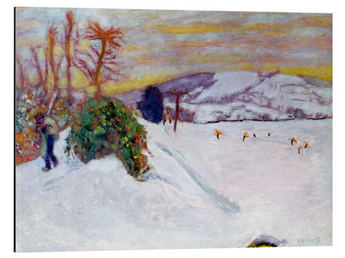 Obraz na aluminium The Snow at Dauphine, 1910
