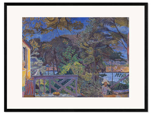 Framed art print Vernon's Terrace, 1928