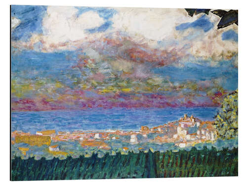 Stampa su alluminio Stormy Sky over Cannes, 1945