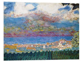 PVC print Stormy Sky over Cannes, 1945
