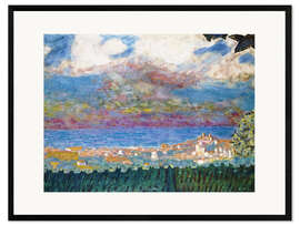 Framed art print Stormy Sky over Cannes, 1945