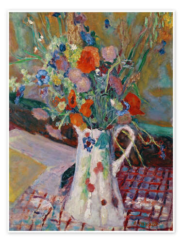 Plakat Bouquet of Wild Flowers, 1922