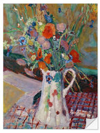 Autocolante decorativo Bouquet of Wild Flowers, 1922
