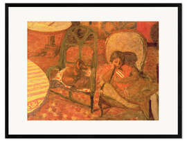 Impression artistique encadrée The Vigil, 1921