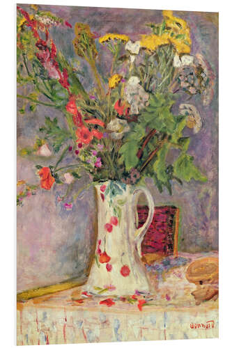 Hartschaumbild Wild Flowers, 1916