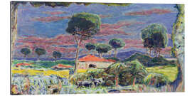 Gallery Print Landschaft am Mittag