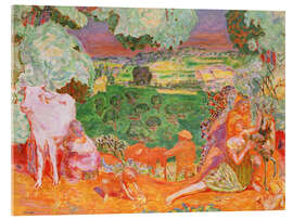 Acrylic print Pastoral Symphony - Pierre Bonnard