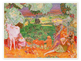 Veggbilde Pastoral Symphony - Pierre Bonnard