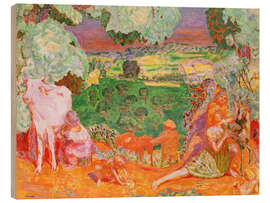 Puutaulu Pastoral Symphony - Pierre Bonnard