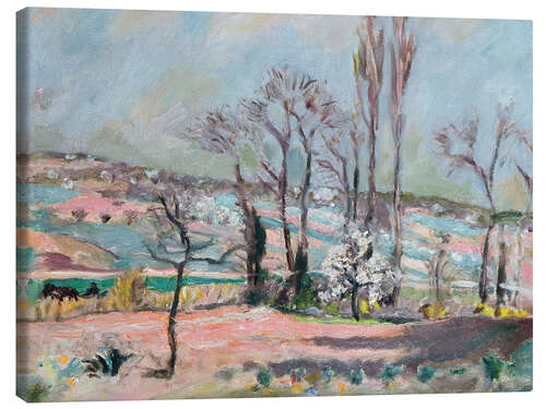 Tableau sur toile Spring landscape