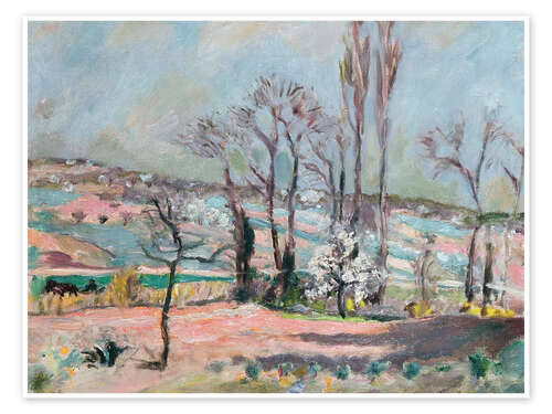 Plakat Spring landscape