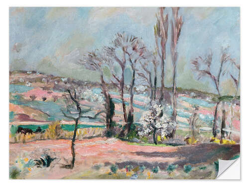 Naklejka na ścianę Spring landscape