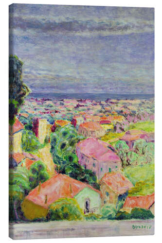 Lienzo View of Cannet, 1940