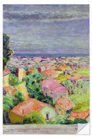 Sticker mural View of Cannet, 1940