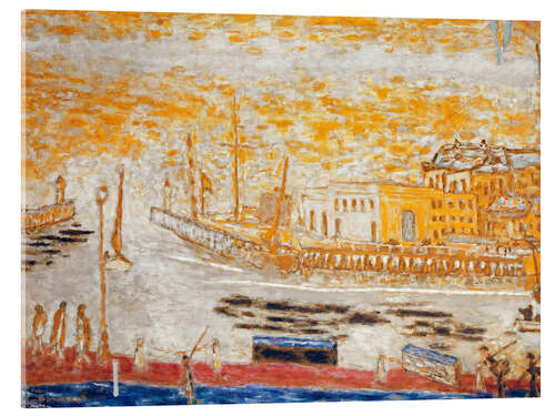 Quadro em acrílico Trouville, the exit from the port