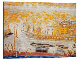 Alubild Trouville, die Ausfahrt aus dem Por - Pierre Bonnard