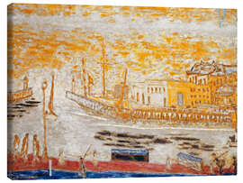 Lienzo Trouville, the exit from the port - Pierre Bonnard