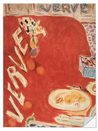 Wandsticker Verve, Kunst- und Literaturzeitschrift