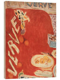Holzbild Verve, Kunst- und Literaturzeitschrift - Pierre Bonnard