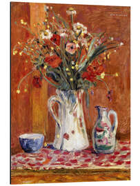 Tableau en aluminium Nature morte aux fleurs, 1913