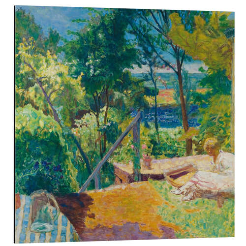 Tableau en aluminium The Terrace of Vernon, 1923