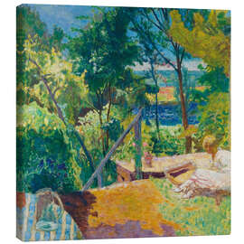 Tableau sur toile The Terrace of Vernon, 1923