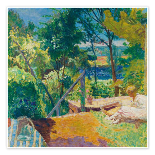 Plakat The Terrace of Vernon, 1923