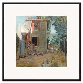 Kunsttryk i ramme La Maison de Campagne, 1903