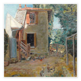 Veggbilde La Maison de Campagne, 1903 - Pierre Bonnard