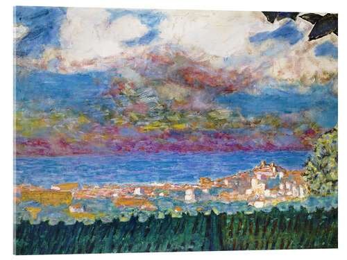 Acrylic print Stormy Skies over Cannes, 1945