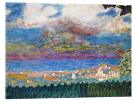 Acrylic print Stormy Skies over Cannes, 1945