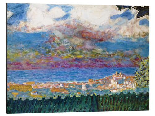 Tableau en aluminium Stormy Skies over Cannes, 1945