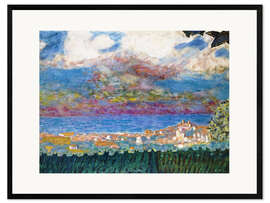 Framed art print Stormy Skies over Cannes, 1945