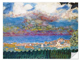 Wall sticker Stormy Skies over Cannes, 1945