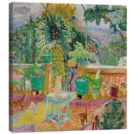 Canvas print The Terrace or A Terrace in Grasse, 1912